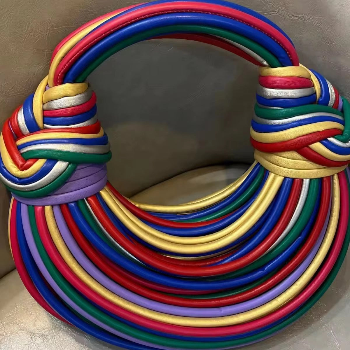 Multicoloured handbag