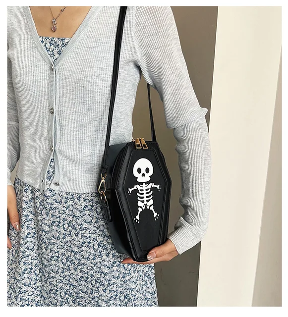 Skeleton soul bag