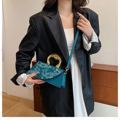 Turquoise Imperial Bag