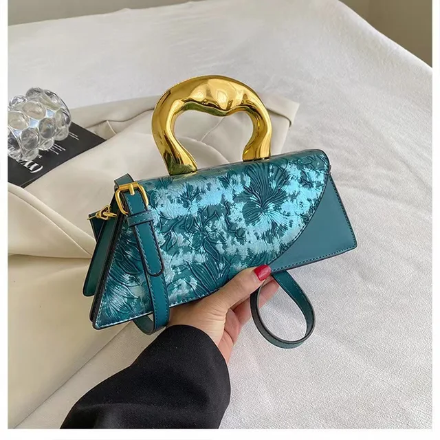 Turquoise Imperial Bag