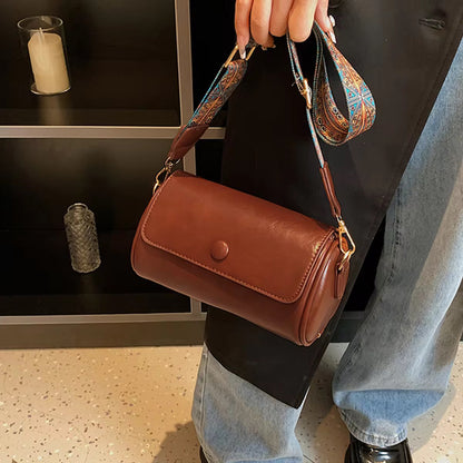 Cylindrical handbag
