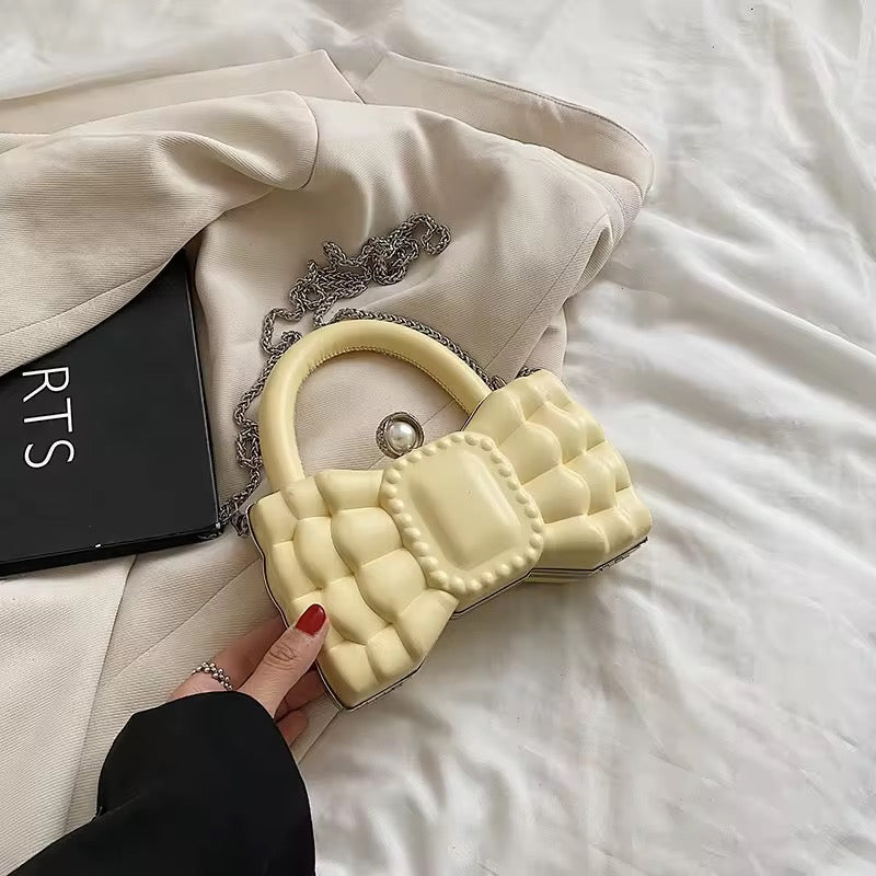 Bow shape crossbody bag