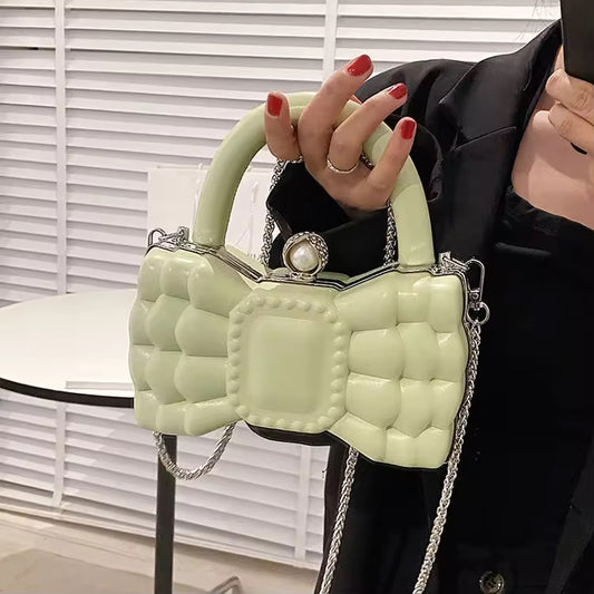 Bow shape crossbody bag