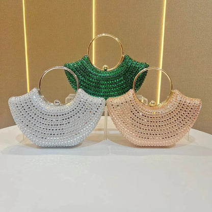 Mirror partywear clutch