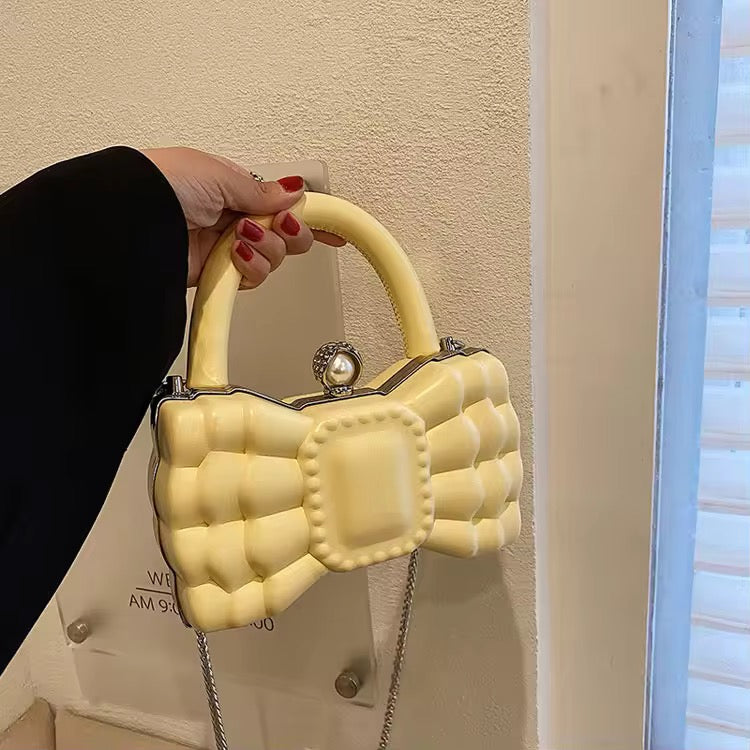 Bow shape crossbody bag