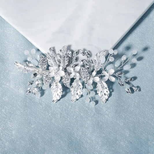 Crystal Flower Hair Pin