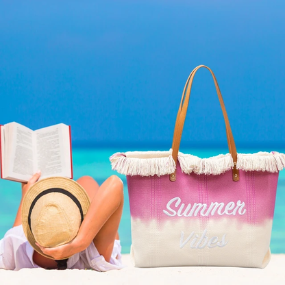 Summer Vibes tote spacious Bag