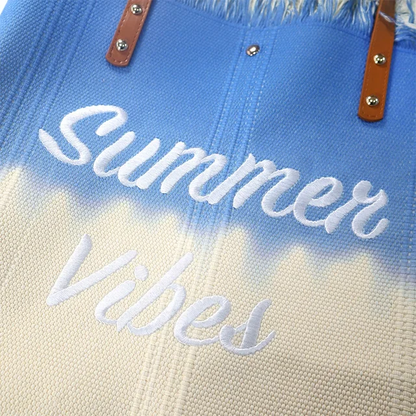 Summer Vibes tote spacious Bag